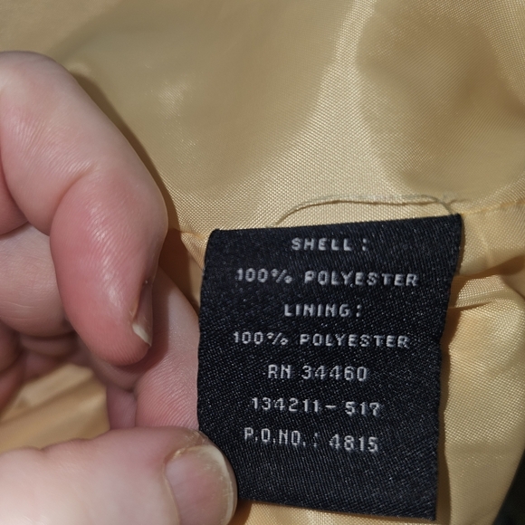 London Fog Vintage Windbreaker Short Coat In XL - Picture 9 of 10